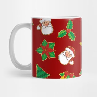 Christmas Icons Pattern Mug